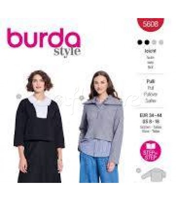 Burda πατρόν  μπλούζα 5608